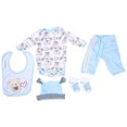 thumbnail image 3 of Conjunto de Ropa para Muñeca Vhermosa Ropa de oso azul claro para Muñeca de 50-55 cm, 3 of 8