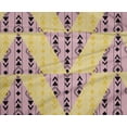 thumbnail image 4 of oneOone Tissu Polyester Lycra Rayé/diamond & Triangle Imprimé Géométrique Tissu au Mètre 56 Pouces de Large, 4 of 4