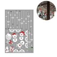 thumbnail image 3 of Etiquetas engomadas de la decoración del vidrio de la ventana de la Navidad, etiquetas engomadas de la pared de Diy, 3 of 5