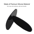 thumbnail image 2 of Boquilla Accesorios para instrumentos de viento 8 unids Alto Tenor Saxophone Clarinete Boquilla Cojines Parches Pads Negro 0.8 mm de espesor Tomshoo Boquilla, 2 of 6