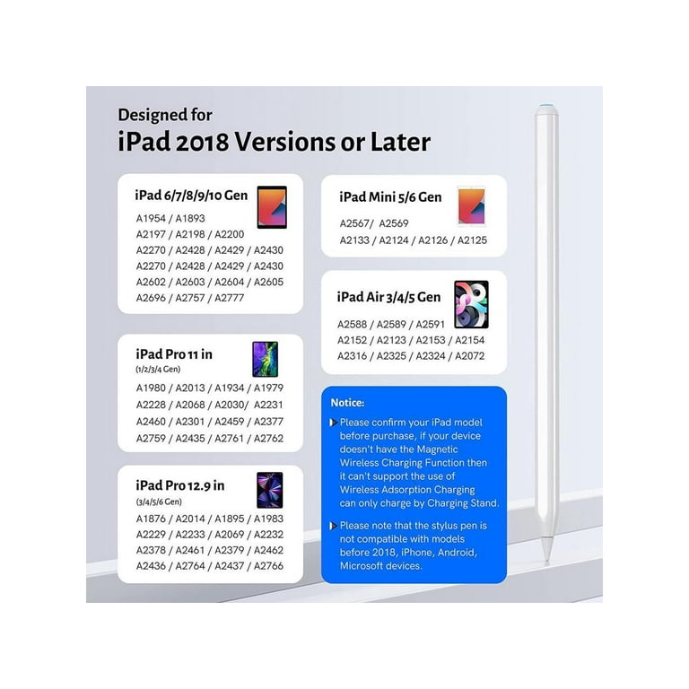 Stylus Pen for iPad with Wireless Charging - Active Apple