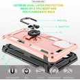 thumbnail image 4 of Compatible for Moto G Stylus 2021 Case with HD Screen Protector, [Military-Grade] Magnetic Ring Holder Kickstand Shockproof Protective Phone Case for Motorola Moto G Stylus 2021, Rose Gold, 4 of 13