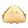 thumbnail image 2 of Sunloudy Sandwich Plush Doll with Fiber Cotton Padding, Artificial Food, 2 of 7