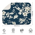thumbnail image 2 of Microfibre Drying Mat for Kitchen Pioneer Dish Drying Drainer Mat Absorbent Colorful Floral Drying Mat Washing Up for Glass, Plate & Cup 18inch X 24inch, 2 of 5