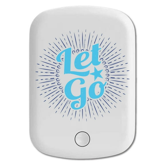 DistinctInk Magnetic Battery Pack, 5000 mAh Wireless Portable Charger with USB-C Cable, Compatible with MagSafe iPhone 14 / 13 / 12 Series - Let Go