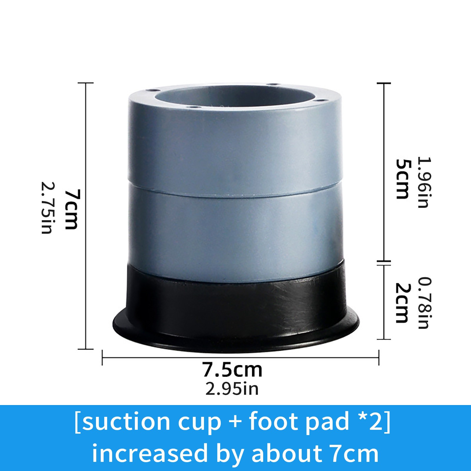 Washing Machine Adjust Able Height Increase Shock Absorption Suction