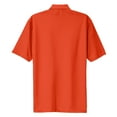 thumbnail image 5 of Yellow Rooster Men's Short Sleeve Dri-Mesh Polo T-Shirts Bright Orange XS, 5 of 5