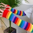 thumbnail image 3 of ColorProfitKids Rainbow Arm Sleeves Sun Protection Sun Sleeves for Men Women, 3 of 8