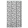 thumbnail image 4 of Mainstays PEVA Leaves Shower Curtain or Liner, 70" x 72", Black, 4 of 5