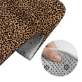 thumbnail image 5 of Yiaed Leopard Print Bathroom Mat Set 2 Pieces Mat Anti-Skid Pad Ultra Soft and Absorbent Bathroom Bath Mat Contour Bath Rugs for Toilet Base, 5 of 6