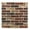 Red Brown, variant on Art3d 20-Pack 105 Sq.Ft Faux Brick 3D Wall Panels Peel and Stick in Stone Ash, Self Adhesive Waterproof Foam Wallpaper