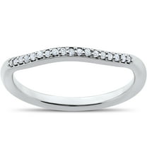 Pompeii 1/10 ct Diamond Zoe Wedding Ring (F,VS)