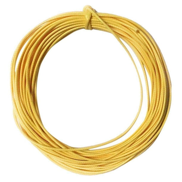 2mm Waxed Nylon Cord Jewellery Making String Cord String Thread Nylon  Findings 10m Yellow 