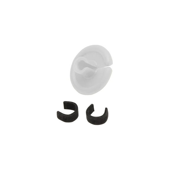 October Mountain String Love 2.0 Kisser Button White 1 pk.