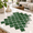 Green, variant on Mix Green Arabesque Peel and Stick 3D Wall Tiles, 12"x12" 10-Sheet Backsplash