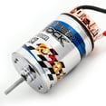 thumbnail image 4 of Graflsoa High Torque 550 Brushed Motor for Climbing Cars, Waterproof Stainless Steel Shell, Replaceable Carbon Brushes, 28T, Silver Finish, 4 of 6