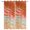 Orange, variant on Outdoor Curtains for Patio Waterproof, Red Ombre Coastal Windproof Pravicy Outside Porch Blackout Curtain, Summer Nautical Beach Ocean Seaside Sun Blocking Grommets Curtains for Cabana Gazebo 54"x95"