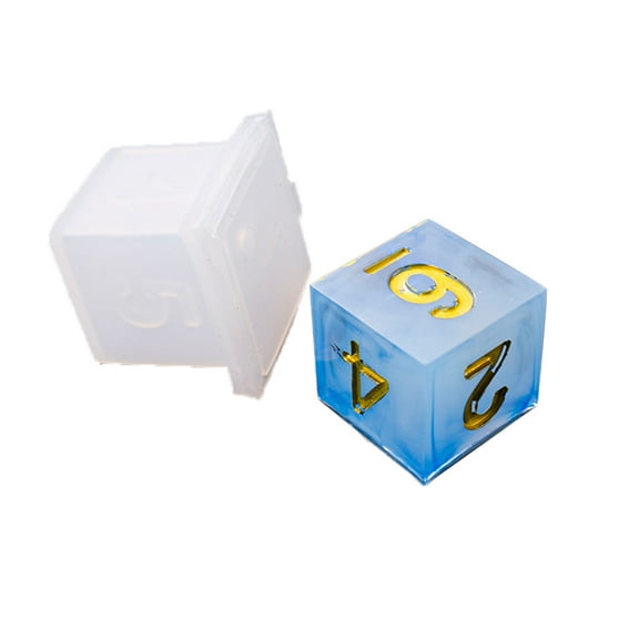 Silicone Mold for DIY Crafts – Handmade Epoxy Resin Mould for Home Decor, Wall, Pendant, Jewelry, Desktop Display, Flexible White