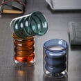 thumbnail image 2 of Espresso Glass Cups Double Wall Glass Coffee Mug 8 OZ Insulated Clear Coffee Glass Cup Whiskey Glasses Wine Cups, 2 of 16