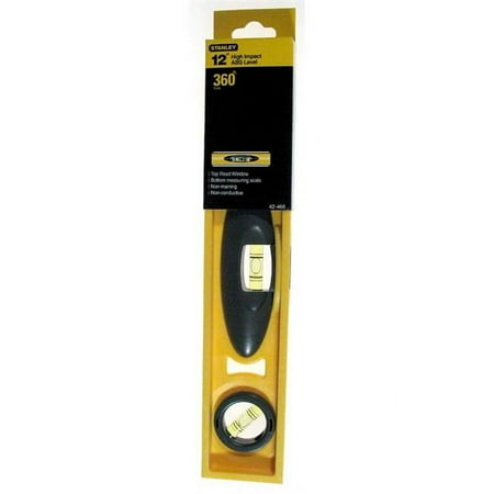 UPC: 0076174424669 | Stanley I-Beam Level  Yellow  42-466