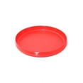 thumbnail image 2 of Juego 2 Platos Botaneros Galerias El Triunfo De Melamina Naranja Liso Hondo 28cm, 2 of 5