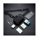 thumbnail image 3 of Bolsa Bandolera Deportiva E Impermeable Malubero Negro, 3 of 5