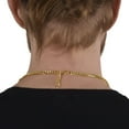 thumbnail image 4 of Gift For Grandson, Learn From Everything You Can Cuban Chain Men Necklace, 4 of 7