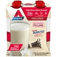 thumbnail image 2 of Atkins Meal Size Protein-Rich Shake, Vanilla Cream, 16.9 fl oz, 3/4ct Packs, 2 of 8
