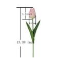 thumbnail image 2 of UYUH Artificial Tulip Stems 14 Inch Tall, Real Feel PU Faux Flowers, Fake Tulips Bouquet for Spring Easter, Wedding Vase Floral Centerpiece, and Home Decor, 2 of 4