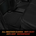 thumbnail image 4 of RVNI Floor Mats liner Fits for 2019-2020 Hyundai Santa Fe 5 Passenger Models All Weather Front & Rear Row, 4 of 6