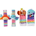 thumbnail image 4 of Baby Rattles Toys for 0-12 Months Infant Newborn Baby Wrist Rattle Socks and Foot Finder Set for 0-6 Months, Baby Learning Toys for 0 to 12 Months Newborn Boys and Girls Baby Shower Gifts, 4 of 8