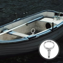 HOMEMAXS Stainless Steel Oarlock Socket Shaft Rowlocks Oarlock Side Mount Paddle Holder Boat Rowlocks Socket Bracket For Marine Row Boat Water Rafts Kayak