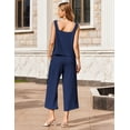 thumbnail image 2 of EKOUAER Nightgown Women Nightwear Sleeping Suit Nighty Suit Casual Sleepwear Housewear Plus Size, 2 of 6