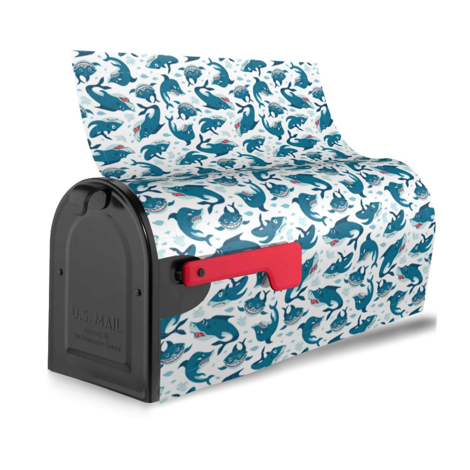Kdxio Magnetic Mailbox Cover 25.5x21 in Mailbox Cover Outdoor Decoration Holiday Mailbox Covers for Home Garden Yard-25.5x21 in