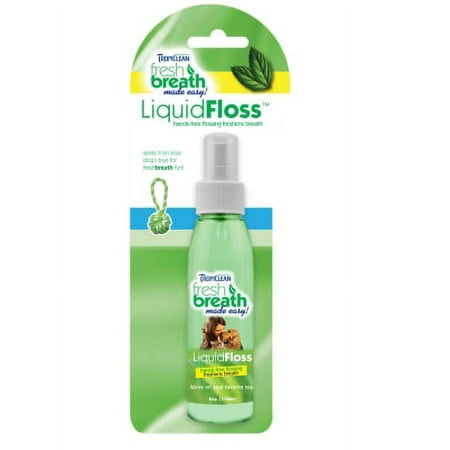 TropiClean Fresh Breath Liquid Floss, 4 oz