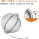 thumbnail image 2 of 2pcs Stainless Steel Mesh Tea Ball 3.5 Inches Tea Strainers Tea Strainer Filters For Tea, 2 of 5