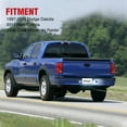 thumbnail image 2 of Nilight License Plate Lights Compatible with 1997 1998 1999 2010 2011 Dodge Dakota 2011 Ram Dakota 2006-2009 Mitsubishi Raider with Black Housing 6000K White 2PCS Pack, 2 of 9