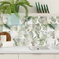 thumbnail image 5 of 24PCS Peel and Stick Tile Backsplash, 6"x6" Stick on Backsplash for Kitchen, Self Adhesive Leaves Tile for Kitchen Backsplash and Bathroom, 5 of 9