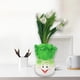 thumbnail image 1 of Florero Floral en forma de planta de dibujos animados, adorno de mesa, centros de mesa decorativos hechos a mano para estantería, gabinete multiusos Repollo, 1 of 8