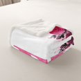 thumbnail image 4 of Erosebridal Letter Initial Throw Blanket for Couch 60x80,Monogrammed Personalized Fleece Blanket,Flower Decor, 4 of 7