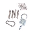 thumbnail image 3 of Kit para colgar hamaca colgador de techo para hamaca kit de herramientas de suspensión de montaje oscilante con rodamiento de 550 libras con hebilla de forma para bolsa de ANGGREK Otros, 3 of 8