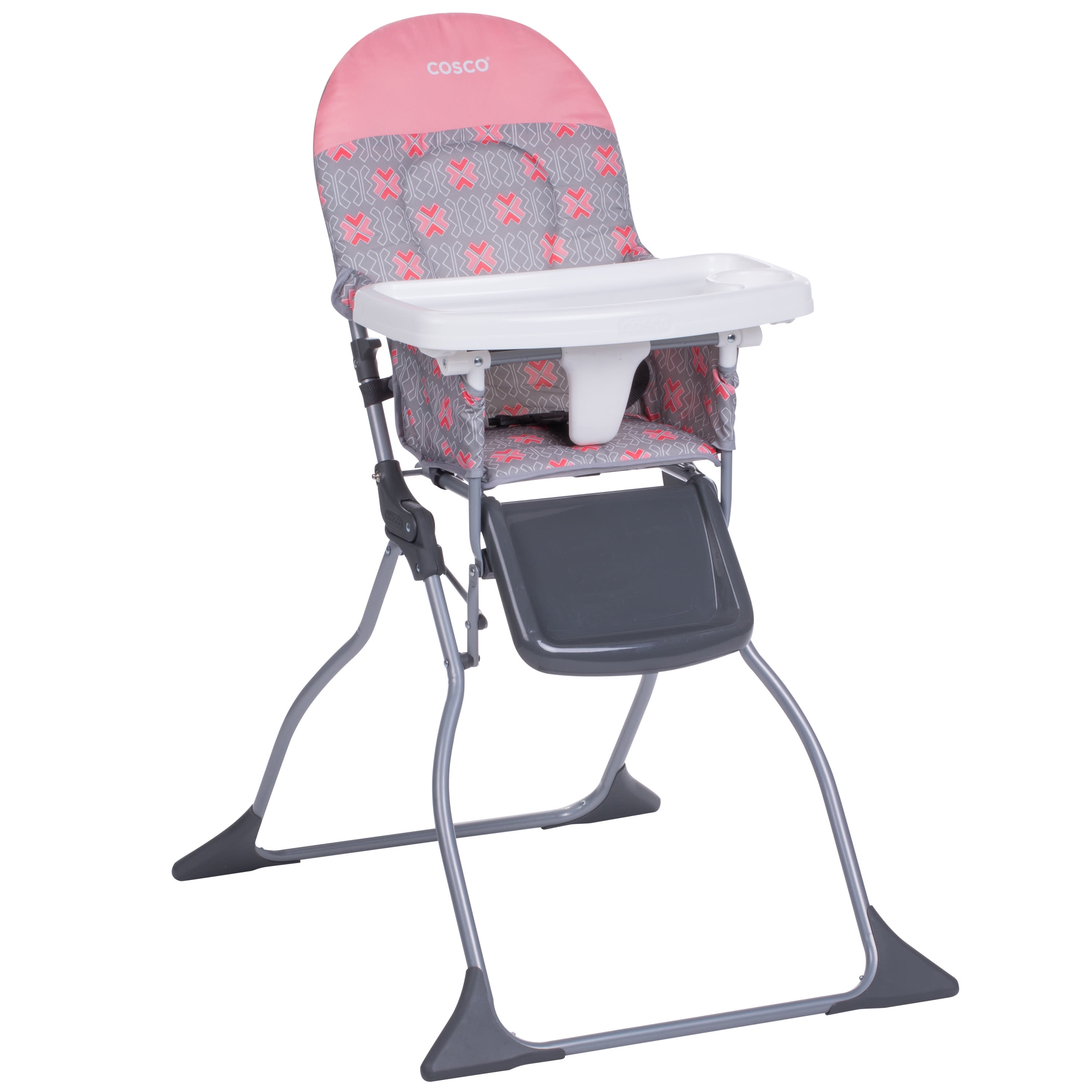 Cosco Kids Simple Fold Full Size High Chair with Adjustable Tray
