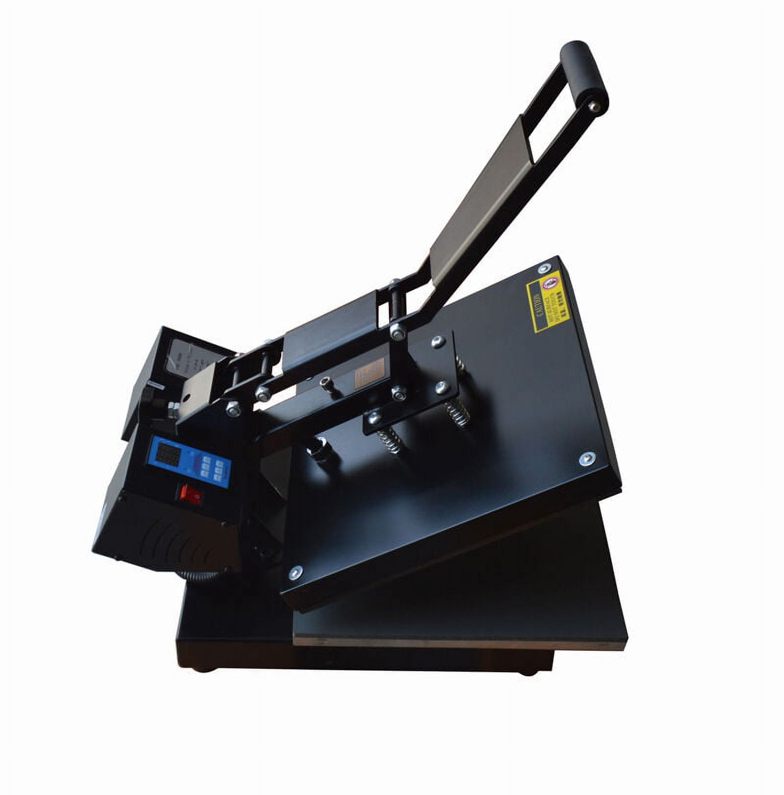 INTBUYING 15"*15" Digital Flat Heat Press Machine for T-shirt Transfer Start-up Kit DIY Transfer Package