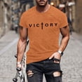 thumbnail image 4 of Ankishi Men's Christian T-Shirts Victory Crew Neck Trendy Tee Shirts Summer Casual Clothes Short Sleeve for Travel Commuting, 4 of 7