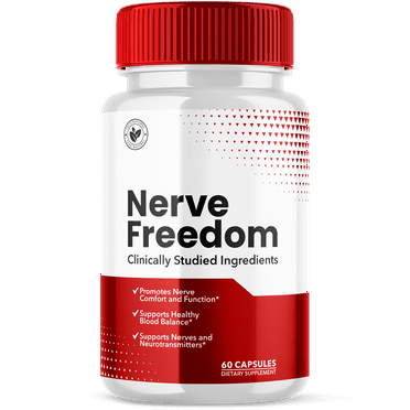 Nerve Freedom Advanced Formula Nerve Support Pills Max Strength Vitamin 60 Capsules