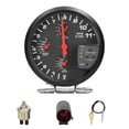 thumbnail image 1 of 5 Inch 4 in 1 Car Multifunctional Gauge Oil Pressure Oil Gauge Meter Support Function with 7 Color Backlight Adjustment, 1 of 7