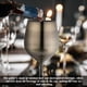 thumbnail image 2 of sweethay Copa de vino tinto pulido de un solo nivel de acero inoxidable fiesta Barware inastillable taza utensilios para beber para Bar restaurante Utensilios de cocina No.01 sweethay HA010278-01, 2 of 6