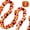 Design 7, variant on Fall Thanksgiving Garlands Maple Leaf Vines with Lights for Home Decoration Artificial Autumn Yellow Pumpkin Fall Fake Plants for Fireplace Mantle Thanksgiving Wedding Party Favors 2PCS Design 4