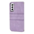 thumbnail image 6 of Dteck for Samsung Galaxy S22 Flip Wallet Case, PU Leather Case with Cart Slot Kickstand and Lanyard Strap Shockproof Protective Case for S22 6.1" 2022 Women Men, Lightpurple, 6 of 12