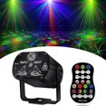 thumbnail image 1 of Luces de fiesta, luz de discoteca con escenario de control remoto, lámpara estroboscópica de proyector LED, 1 of 5
